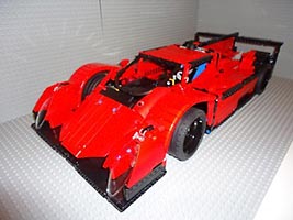 Набор LEGO MOC-2962 Опель Кураж LMP1 для участия в суточных гонках