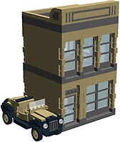 Набор LEGO MOC-2990 Оффис Джонни Тандера
