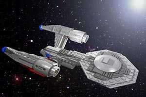 Набор LEGO MOC-3005 Стар Трек - Энтерпрайз