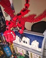 Набор LEGO MOC-3007 Красный дракон