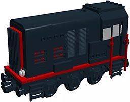 Набор LEGO Дизель-электрический тепловоз 8311 (класс 09)