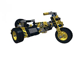 Набор LEGO Мотоцикл с коляской