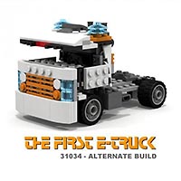 Набор LEGO MOC-3090 Гоночный грузовик