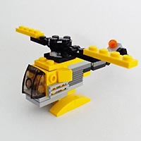 Набор LEGO Вертолет в микро-масштабе