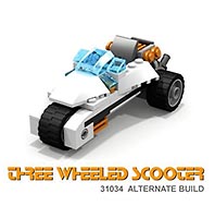 Набор LEGO MOC-3121 Гоночный трайк