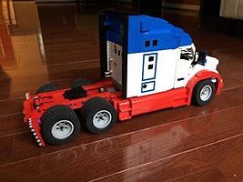 Набор LEGO MOC-3125 Тягач Кенворт Т-680