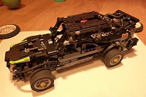 Набор LEGO MOC-3145 Супер-кар