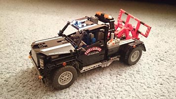Набор LEGO MOC-3197 Пикап-тягач на р/у