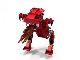 Набор LEGO MOC-3232 Инфернит (миксель)