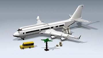 Набор LEGO Боинг 747-400