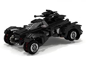 Набор LEGO MOC-3287 Бэт-танк из Аркэма
