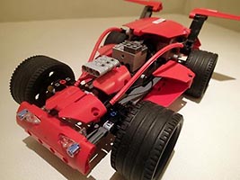 Набор LEGO Красная машина (р/у)