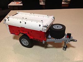 Набор LEGO MOC-3323 Автомобильный прицеп