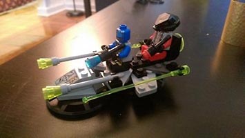 Набор LEGO MOC-3328 Двухместный спидер