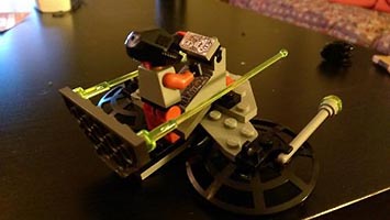 Набор LEGO MOC-3332 Одноместный летательный аппарат