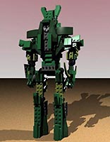 Набор LEGO MOC-3367 'Толтек Рэйден' - робот