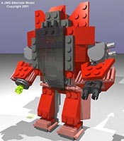 Набор LEGO MOC-3371 'Шинкинтсун' - робот