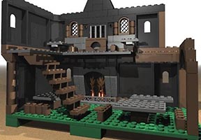Набор LEGO MOC-3373 Таверна на дороге