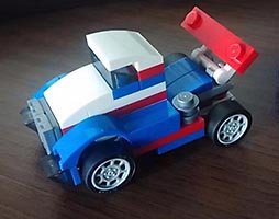 Набор LEGO MOC-3396 Гоночный грузовик мини