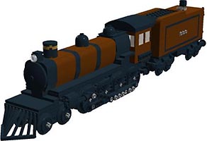 Набор LEGO Паровоз 'Мастодонт'