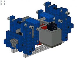 Набор LEGO MOC-3436 Паровозик Томас