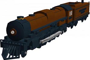 Набор LEGO Паровоз 'Техас' - красно-коричневый