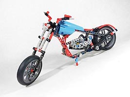 Набор LEGO MOC-3456 Мотоцикл (чоппер)