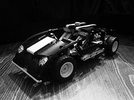Набор LEGO MOC-3467 'Возмездие-708' - Гоночный автомобиль