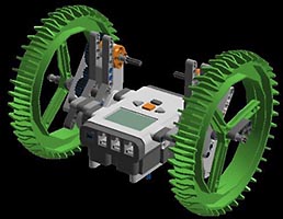 Набор LEGO 'Дизз3' - двухколесный NXT-робот