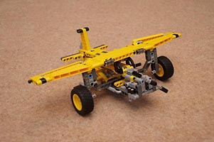 Набор LEGO MOC-3475 'Американский кукурузник' - самолет