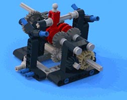 Набор LEGO 4-х ступенчатая коробка передач