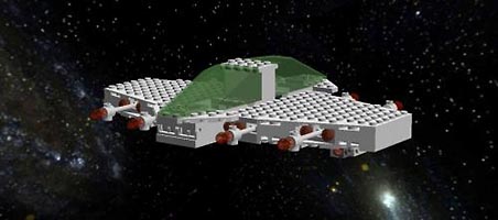 Набор LEGO MOC-3518 'Флипвинг ЕС-26' - космический корабль