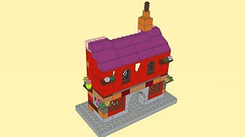 Набор LEGO MOC-3555 Средневековый домик