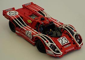 Набор LEGO MOC-3600 Порше 917К