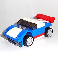 Набор LEGO Маслкар триколор (Мускулистая машина)