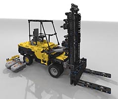 Набор LEGO MOC-3634 Погрузчик на радиоуправлении