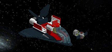 Набор LEGO MOC-3669 Космический шаттл (корабль-челнок)
