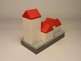 Набор LEGO Церковь Брёнсхёй в Дании (нано-конструирование)