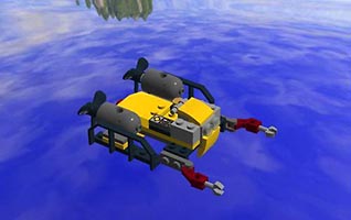 Набор LEGO MOC-3675 Робот для океанских исследований