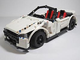 Набор LEGO MOC-3690 Спортивная машина (р/у)