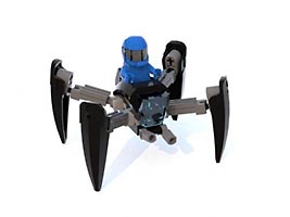Набор LEGO MOC-3711 'Паук TX-1' - шагающий робот