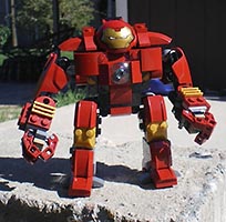 Набор LEGO MOC-3760 'Халкбастер' - доспех для борьбы с Халком