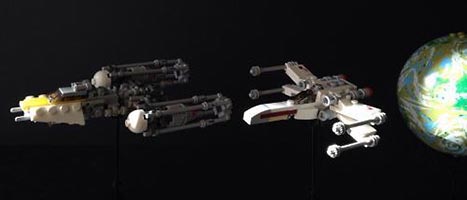 Набор LEGO Истребители - X-крыл и Y-крыл