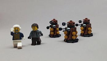 Набор LEGO MOC-3842 Далекс попал в Брикторианскую эпоху