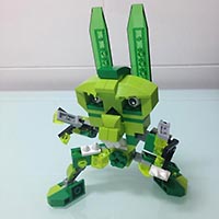 Набор LEGO MOC-3844 Гургл+Слашо+Дриббал (Вуду-персонажи)