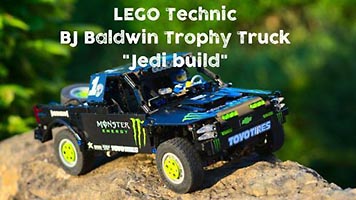 Набор LEGO MOC-3862 'Биджей Болдуин' - ралли-джип