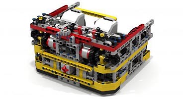 Набор LEGO Летающий ящик с черепахой