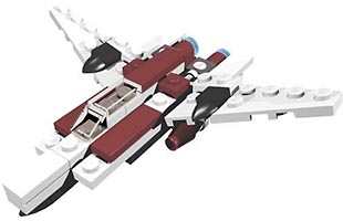 Набор LEGO Истребитель Гамма