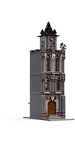 Набор LEGO MOC-3919 Здание Аркэм