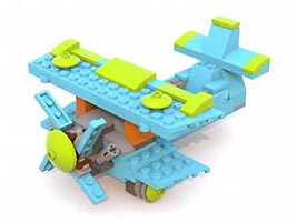 Набор LEGO MOC-3954 Таинственная летающая машина
